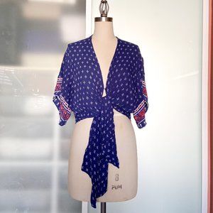 NWOT Faithfull tie wrap top size AUS 8, US 4